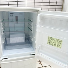 【美品】シャープ ノンフロン冷凍冷蔵庫 137L 動作品の画像