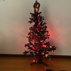 クリスマスツリーセットの画像