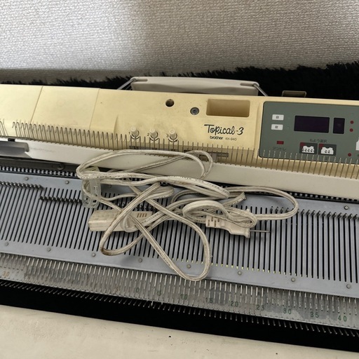 brother KH-940 Tropical-3 編み機 レトロ 電子網機