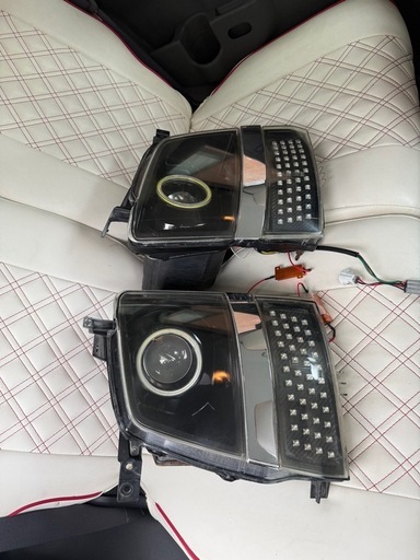 ワゴンr加工ヘッドライト