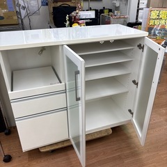 ☆ドリーム荒牧店☆ジモティー割引有☆【クリーニング済み】ニトリ/レンジ台の画像