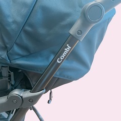 【超美品🌟】新生児から使用可能◎乗せ降ろし楽々の超ハイシート🙌新生児から使用可能◎コンビ AttO type-Sベビーカーの画像