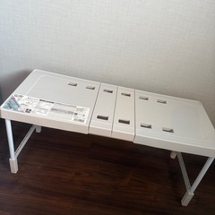 押入れフリーラック等　収納用品8点セットの画像