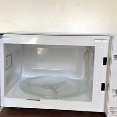 Te113●札幌市内 配達無料●2018年製 アイリスオーヤマ 電子レンジ IMB-T174-5-W ホワイト●USEDの画像