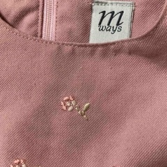 【子ども用品】110㎝ メゾピアノ　ワンピースの画像