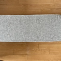 スツール オットマン ベージュの画像