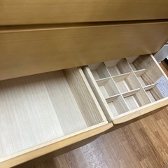 新城家具　6段チェスト　取りに来れる方限定！の画像