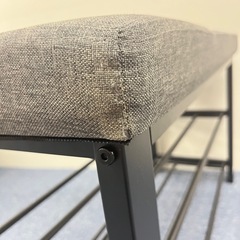 Neatfreak! ニートフリーク! 収納付きベンチ 玄関ベンチ 2段収納　U236-1673648の画像