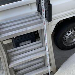 アルミ　はしご 脚立 作業台 踏み台 耐荷重100kgの画像