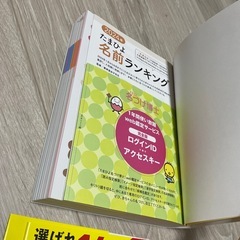 最新 しあわせ名前辞典 2025-2026年版 ウェブ鑑定付き 子ども 本 たまひよの画像