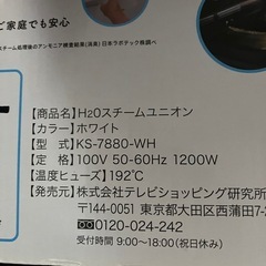 スチームクリーナーの画像
