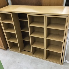 ◇ドリーム尼崎1号館◇組立スライド本棚　ワイドの画像
