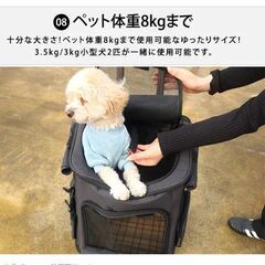 【美品】4Wayペットキャリーの画像
