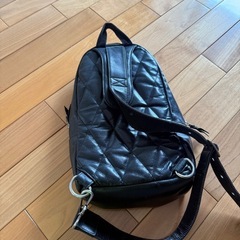 【受付終了しました】 Schott ショット レザーリュック ブラック 牛革 ライダース風 の画像