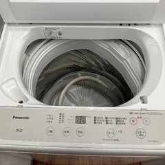 Panasonic 全自動洗濯機　NA-F50B14 5.0kg 2021年製の画像
