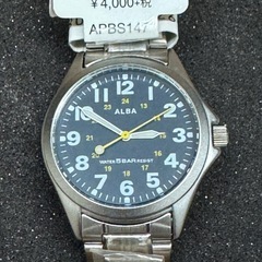 SEIKO ALBA APBS147 ミリタリー　ベルト新品の画像