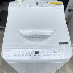 高年式‼️2025年製 SHARP 6.5kg洗濯機 ES-TX6Jの画像