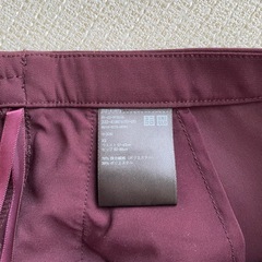 ユニクロ　XS　ドレープサーキュラースカート　の画像