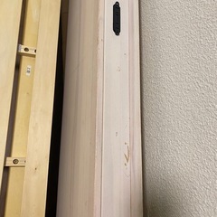 木製ベッド【マットレスなし】の画像