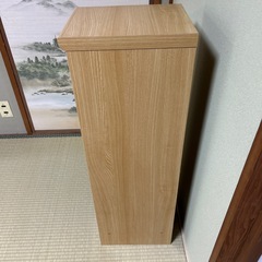 木製　ナチュラルウッド シェルフ スリムの画像