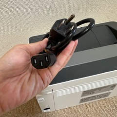 HP 白黒レーザープリンター　海外電圧の画像