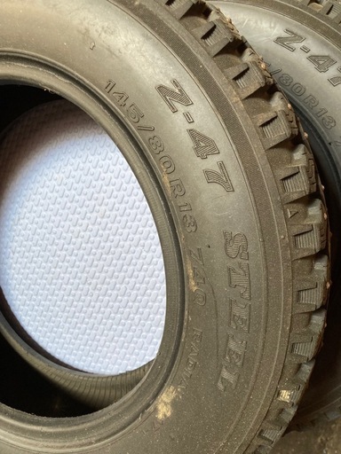 スパイクタイヤ145/80R13