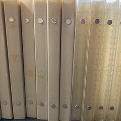 ☆中古まとめ売り リングファイル A5 22部 / クリアポケットファイル 4部の画像