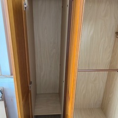 天然杢　ワードロープ　洋服タンスの画像