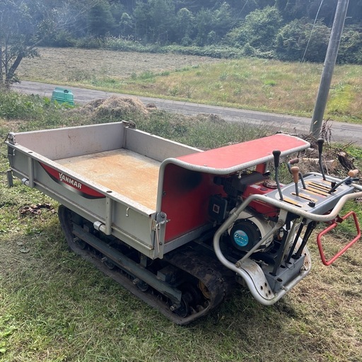 ヤンマー油圧ダンプ運搬車