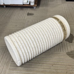 【超美品‼️】陶器製♪ 傘立て アンブレラスタンド アイボリー♪の画像