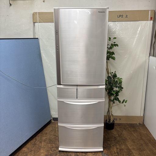 I483 ? ジモティー限定価格！ Panasonic 冷蔵庫 (406L) ⭐ 動作確認済 ⭐ クリーニング済