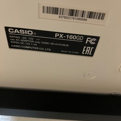 電子ピアノ 椅子付 カシオ PRIVIA PX-160 プリビアの画像