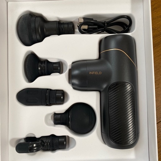 【楽天で即完売品】INFIELD FITMINI　筋膜リリース　ハンディガン　マッサージ