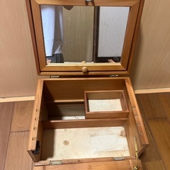 リサイクル化粧道具入れの画像