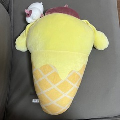 ポムポムプリン 当りくじ ②アイスクリーム風クッション マフィン サンリオの画像