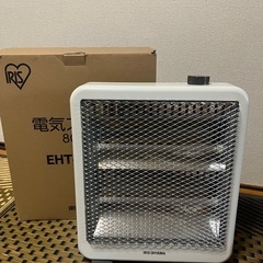 【1500円でお譲りします】IRIS OHYAMA 電気ストーブ800Wの画像