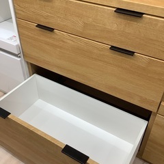 【値下げしました】ニトリの3枚扉レンジボードのご紹介ですの画像