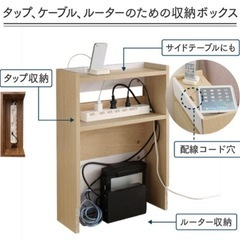 ケーブルボックス　※受取者、決定しましたの画像