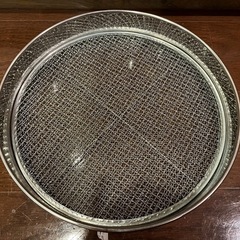 園芸用　ステンレス　ふるい 30cmの画像