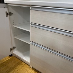 🍳人気🍳泉洋化工株式会社 レンジボード シンプル ホワイト 収納力 No.2579の画像
