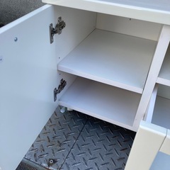 【タダでお譲りします】ニトリ　テレビ台の画像