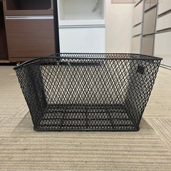 【超美品‼️】リアバスケット 自転車 バイク かご の画像