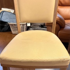 カリモク　ダイニングチェア　4脚せセットの画像