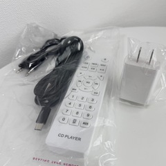 CDプレーヤー コンパクト ポータブル bluetooth 卓上置き リモコン付の画像