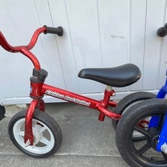 2-3才用と3-4才用自転車と幼児キックボード🚲の画像
