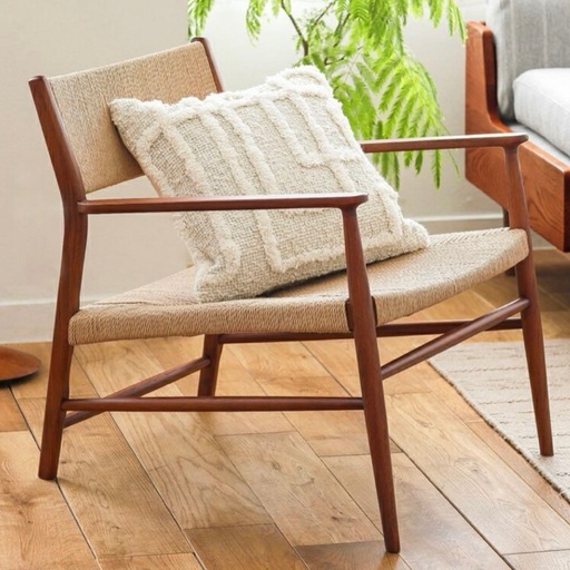 リセノ ラウンジチェア folk ヴィンテージレッド