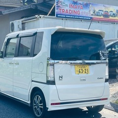 H29 N BOX カスタム|2年車検コミ|Bluetooth シートヒーターの画像