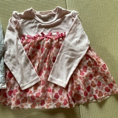 女の子用お洋服3枚(110)の画像