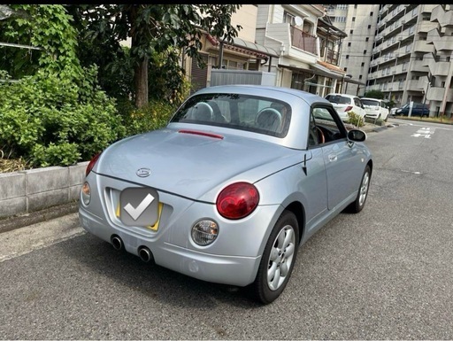 希少 4気筒ターボ 5MT ダイハツ コペン シルバー 車検R9.4まで！ 2025