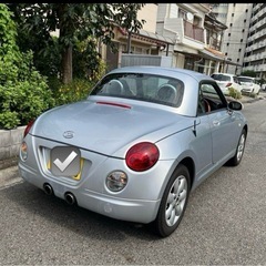 交換部品多数！程度良好！希少　4気筒ターボ　5MT ダイハツ　コペン　シルバー　車検R9.4まで！の画像